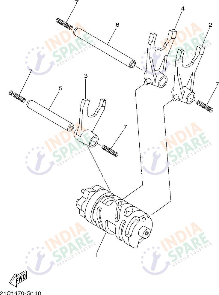 SHIFT CAM FORK